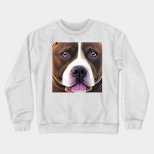 Staffordshire Bull Terrier Crewneck Sweatshirt